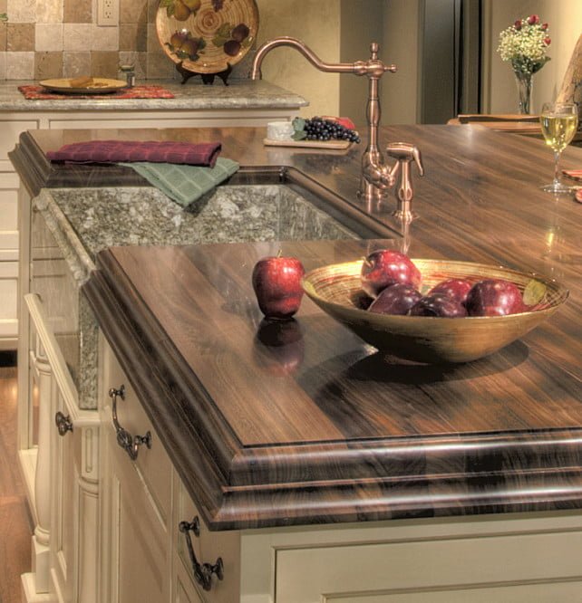 All About Kitchen Bathroom And Bar Wood Countertops