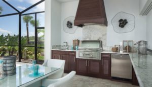 Outdoor kitchen