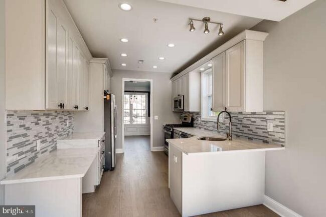 Grandior modern kitchen remodeling in canton maryland