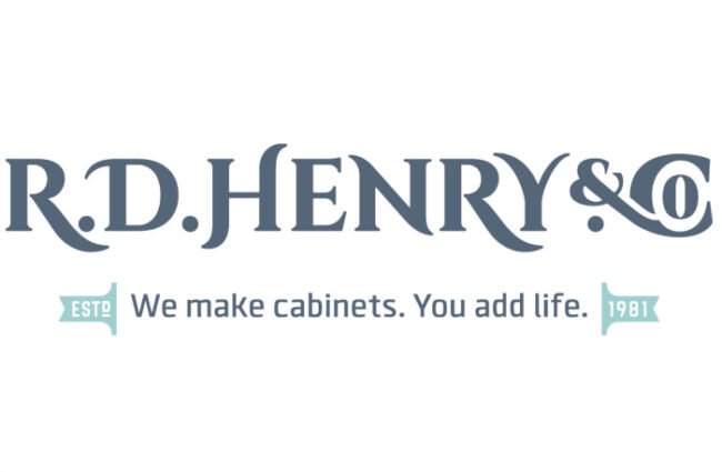 Rd henry cabinetry logo