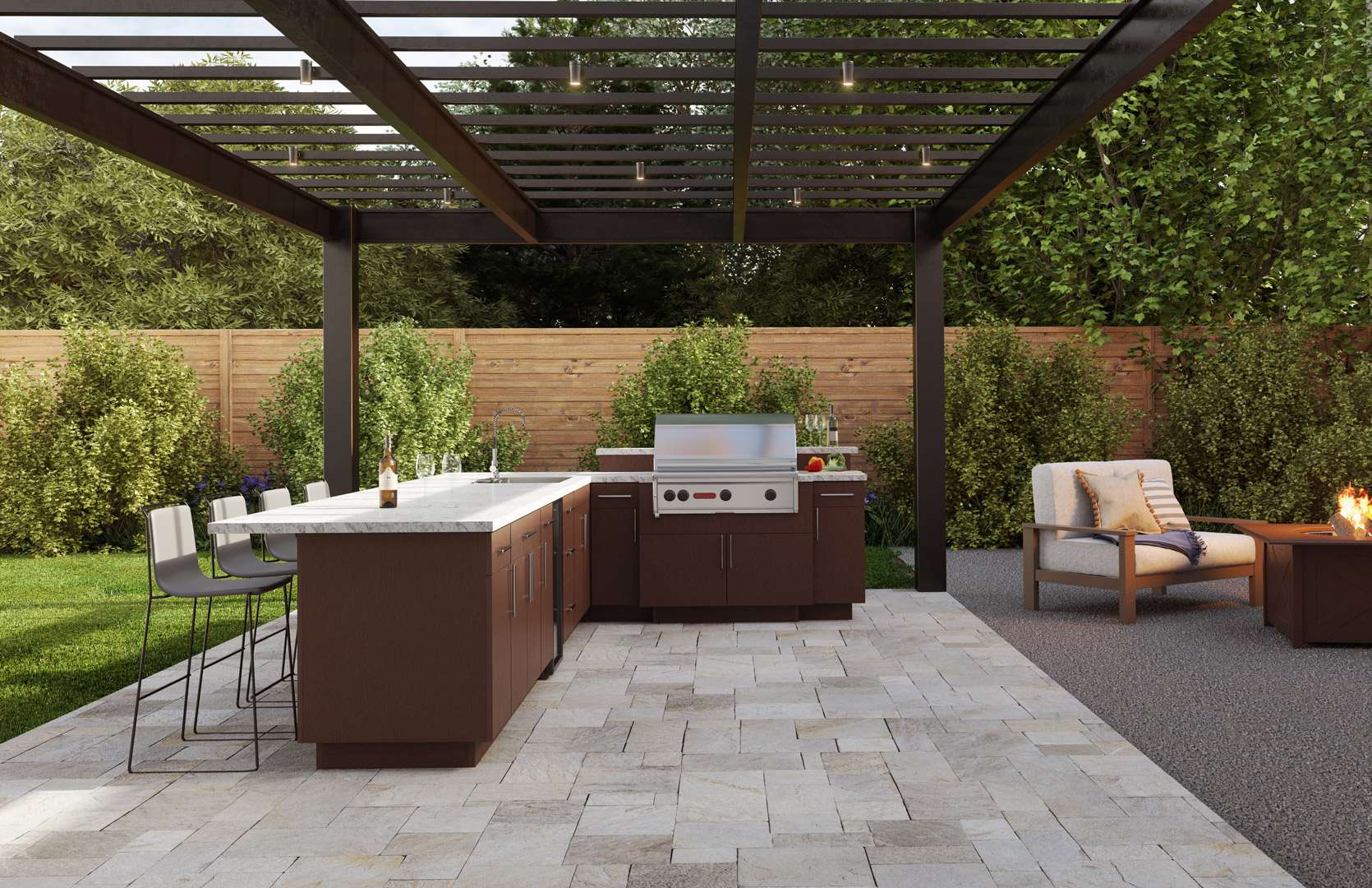 Grandior outdoor cabinetry wg