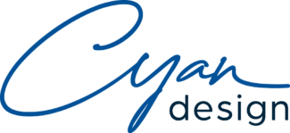 Cyan design logo
